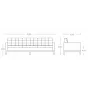Диван Florence Knoll sofa designed by Florence Knoll		 in 1954 от LaLume