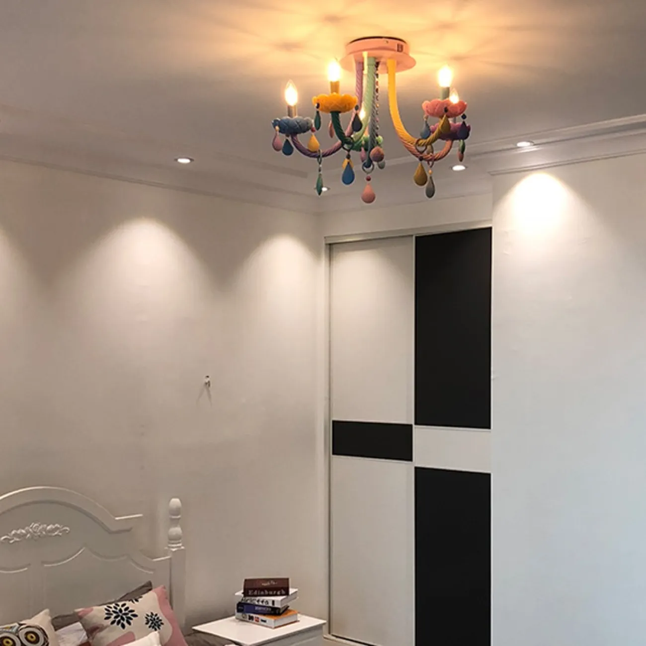 Люстра в современном стиле RAINBOW SHORT от ImperiumLoft