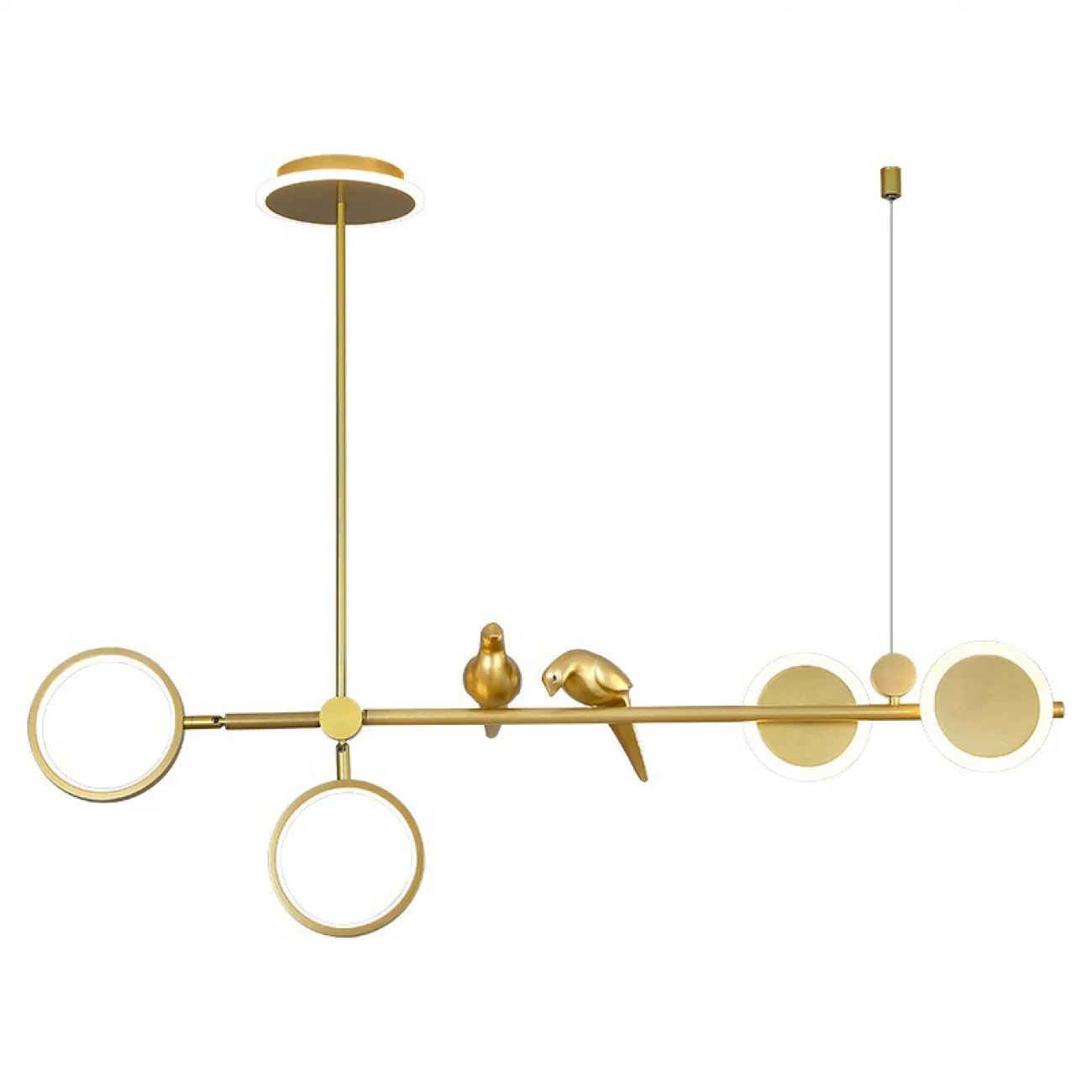 Подвесной светильник JUGGLE Gold от ImperiumLoft