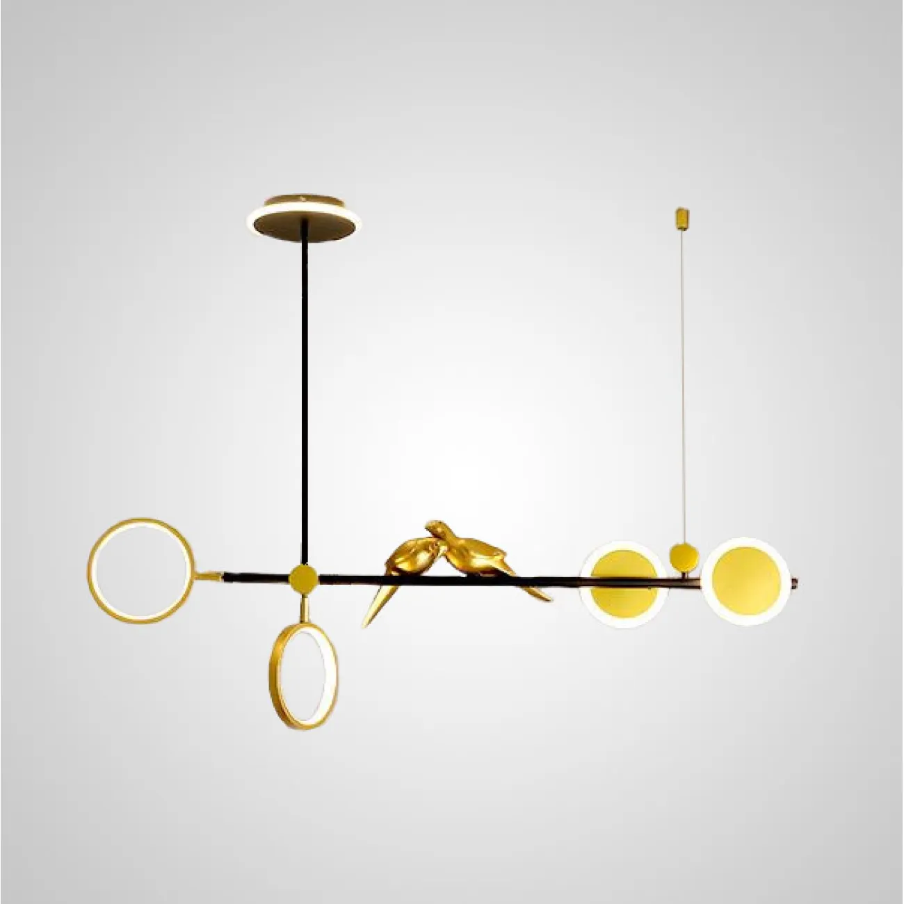 Подвесной светильник JUGGLE Gold от ImperiumLoft