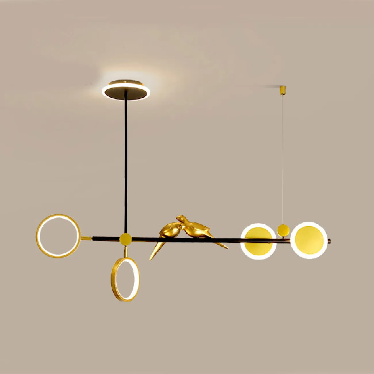 Подвесной светильник JUGGLE Black от ImperiumLoft