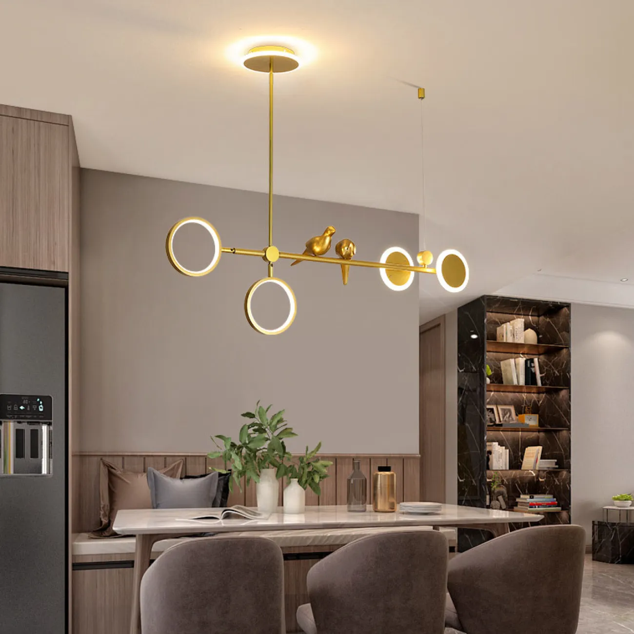 Подвесной светильник JUGGLE Black от ImperiumLoft