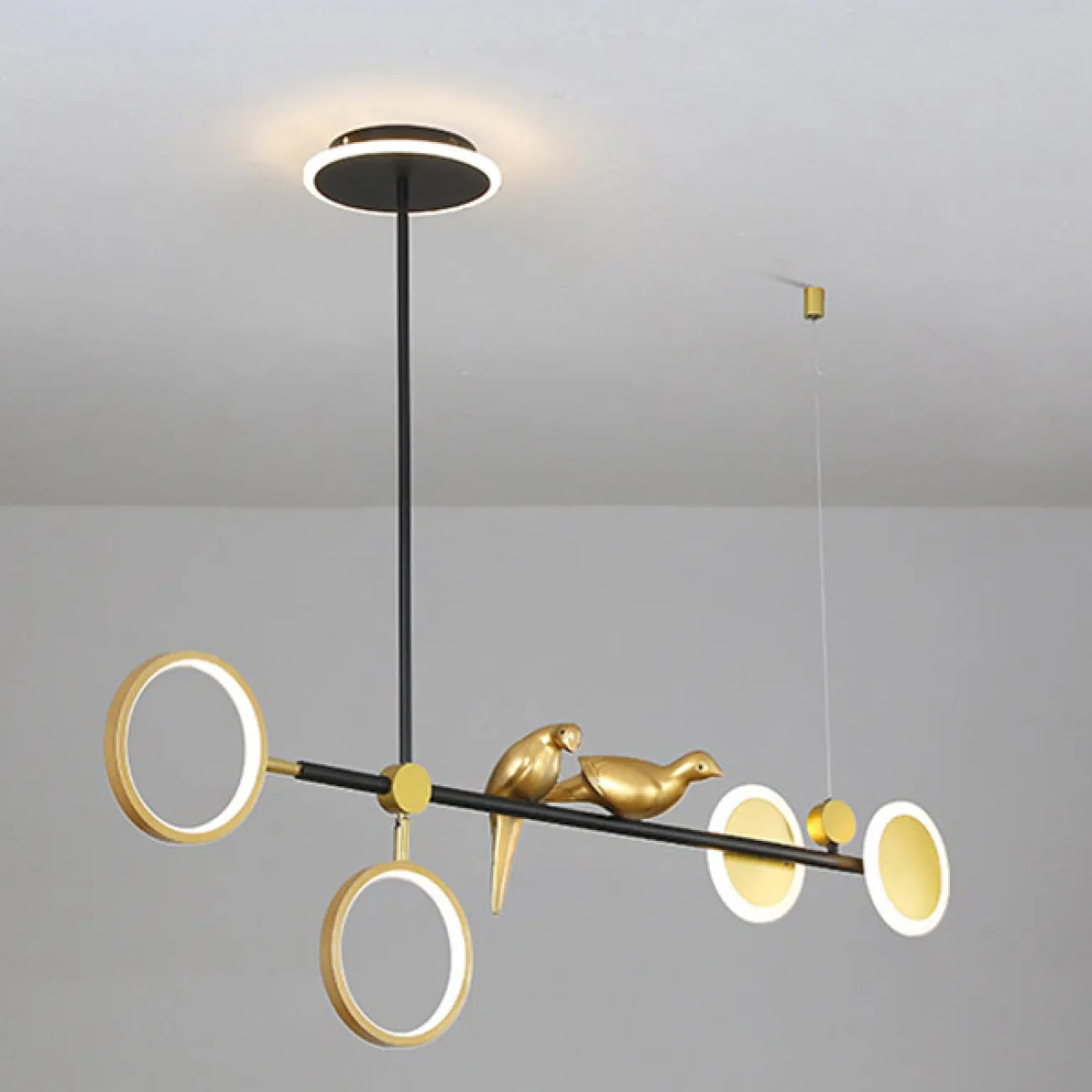 Подвесной светильник JUGGLE Black от ImperiumLoft