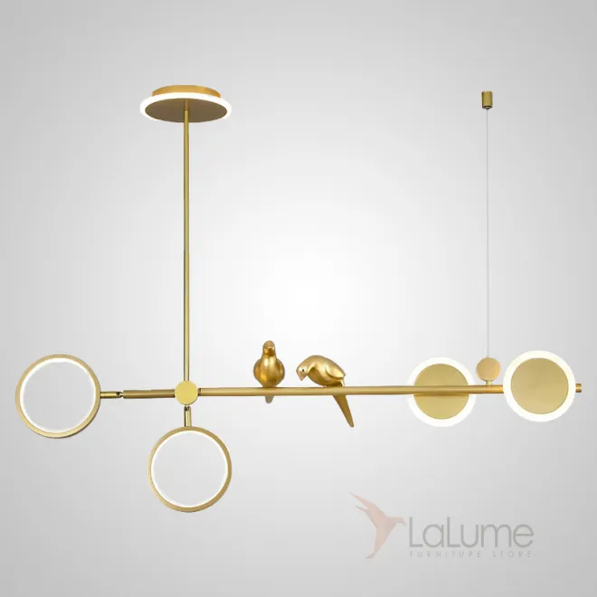 Подвесной светильник JUGGLE Gold от ImperiumLoft