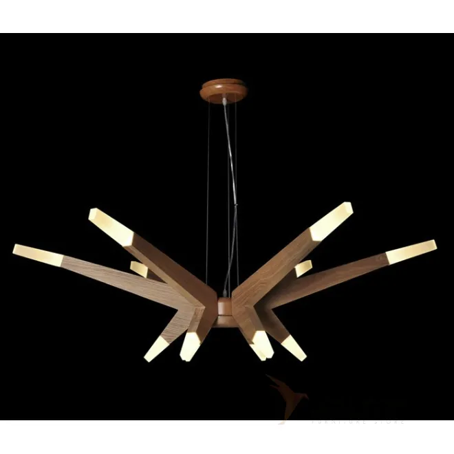 Люстра Wooden Glowworm Star от LaLume