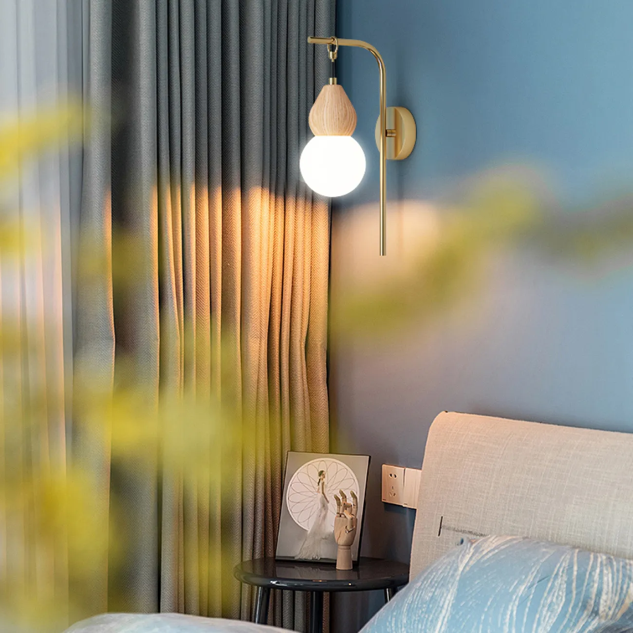 Настенный светильник FABRON WALL Brass от ImperiumLoft