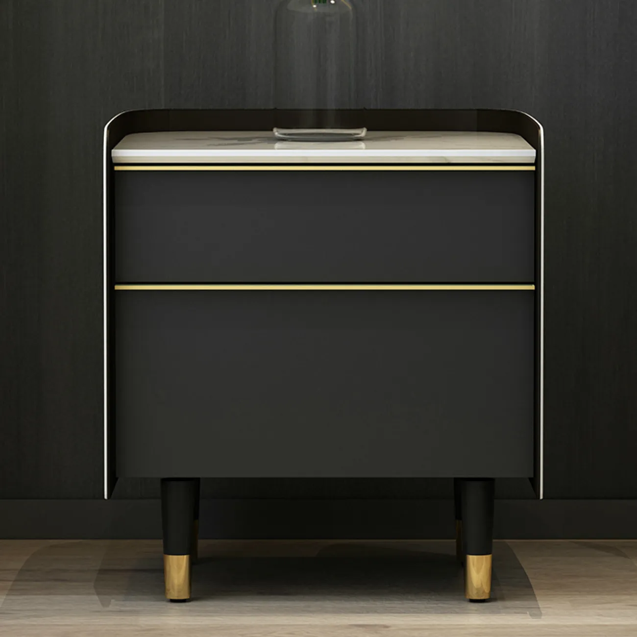 Дизайнерская прикроватная тумба - LaLume-TT00142