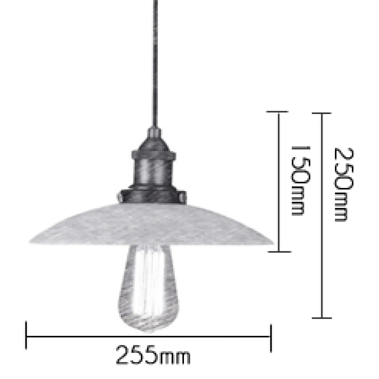 Подвесной светильник Loft Spera Plate от LaLume
