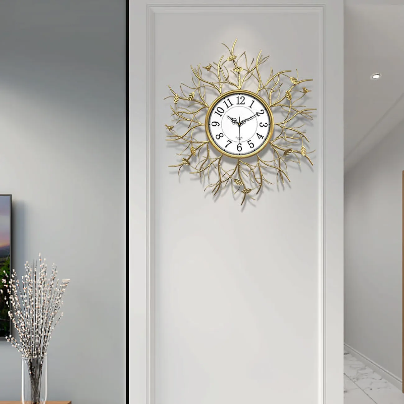 Дизайнерский настенный декор часы LaLume-KKK00352