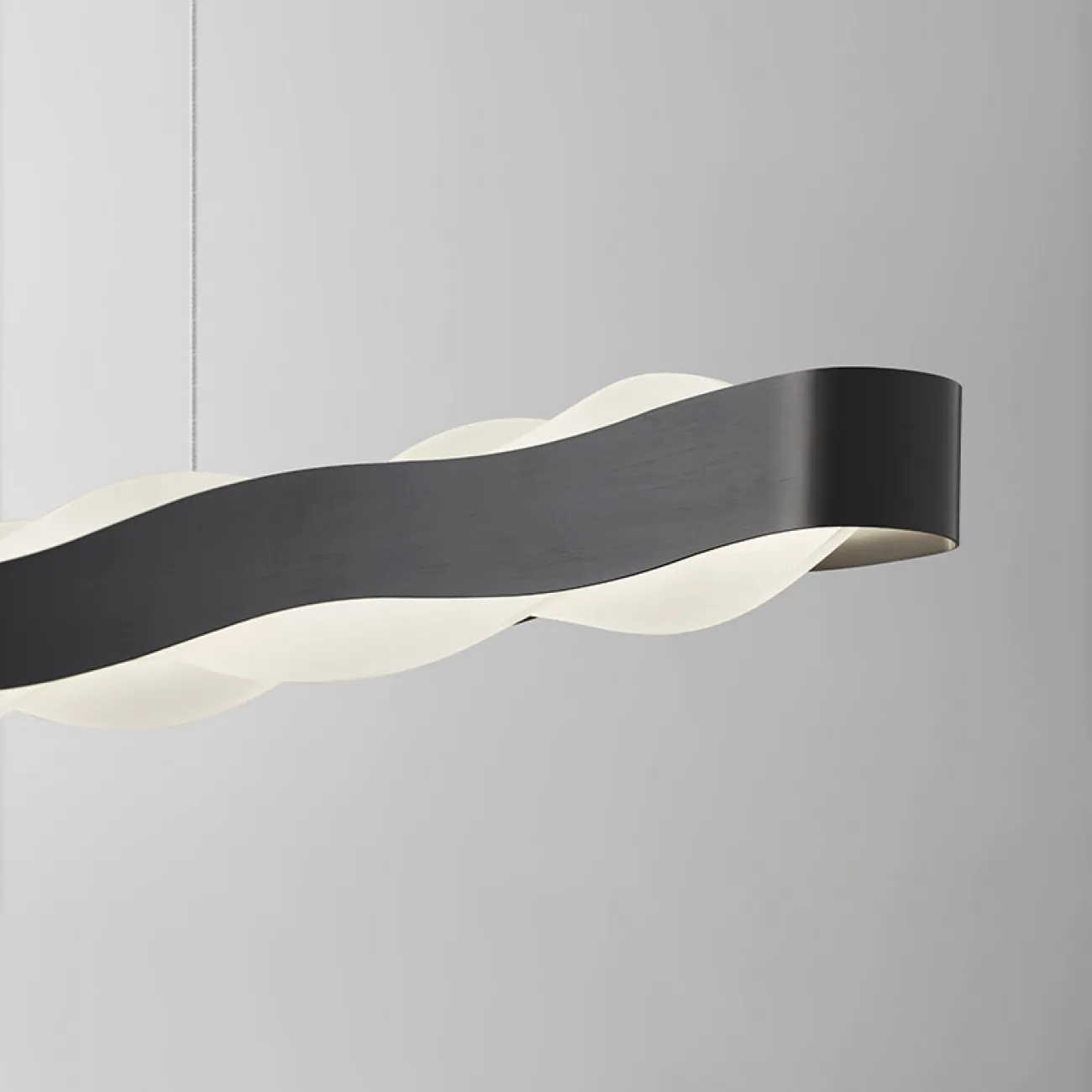 Подвесной светильник MALIKA LONG L120 Black от ImperiumLoft