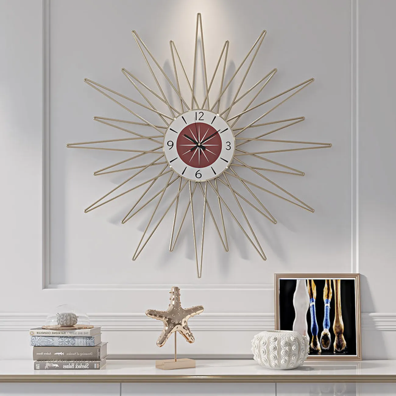 Дизайнерский настенный декор часы LaLume-KKK00372 Дизайнерский настенный декор часы LaLume-KKK00372