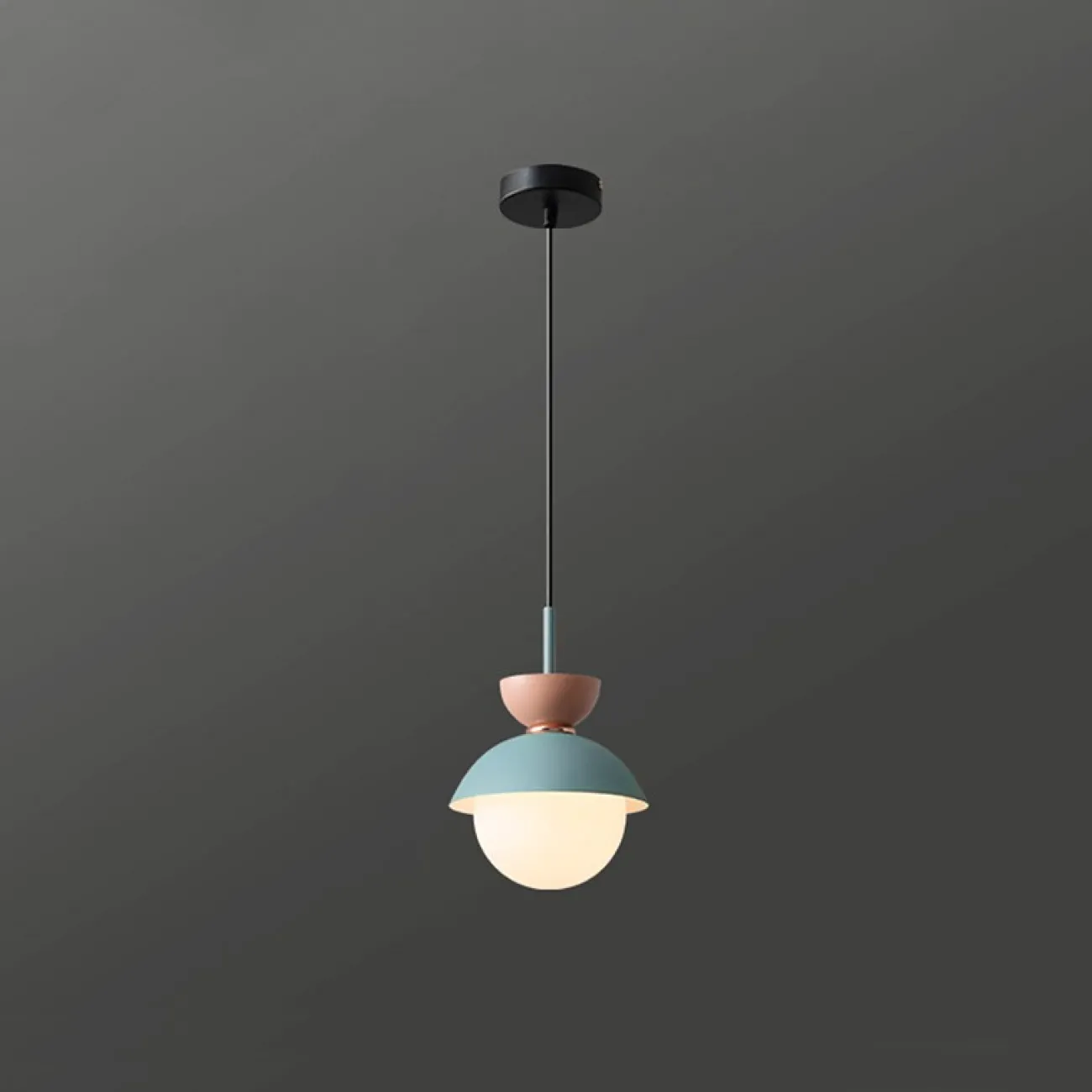 Подвесной светильник POMPON Розовый от ImperiumLoft