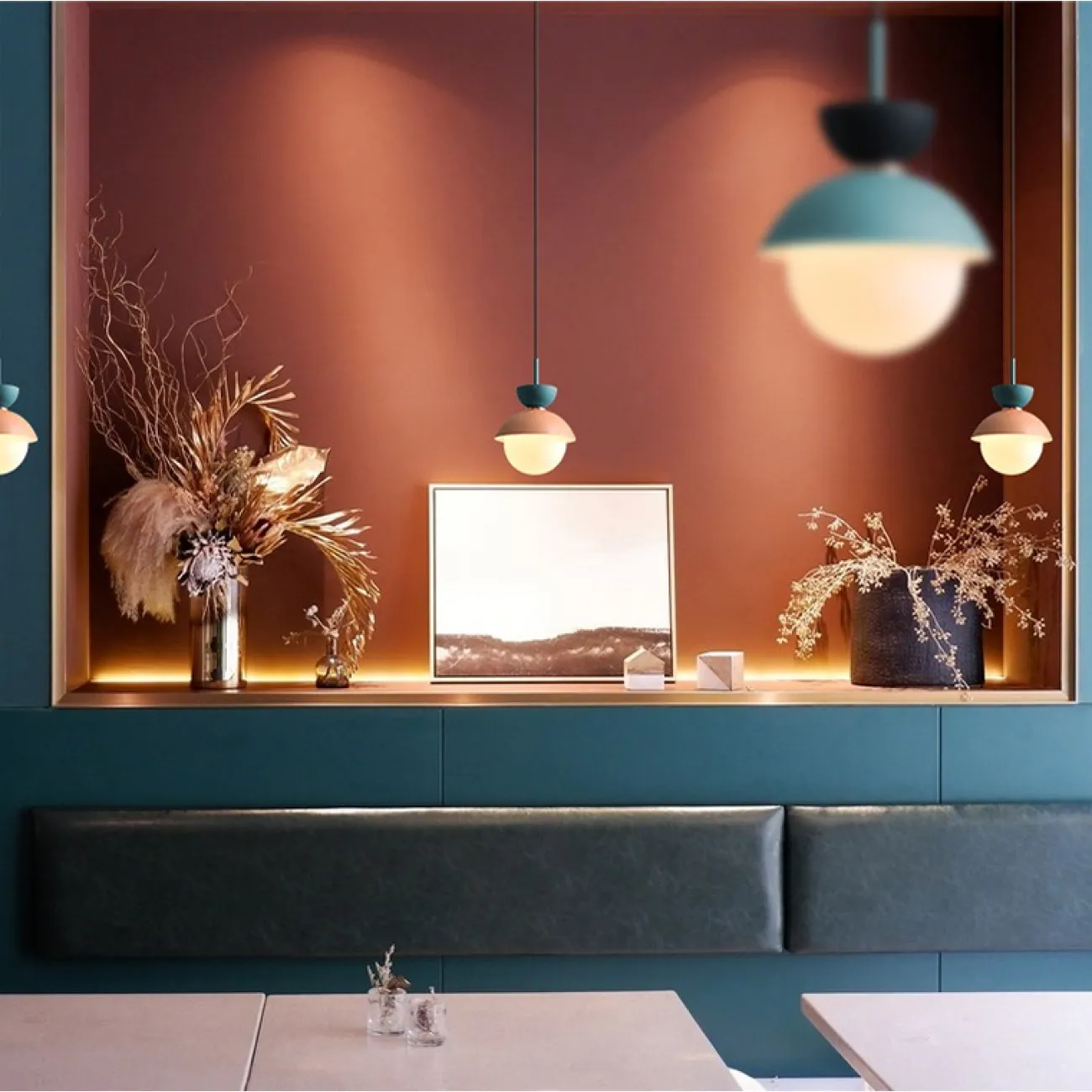 Подвесной светильник POMPON Розовый от ImperiumLoft