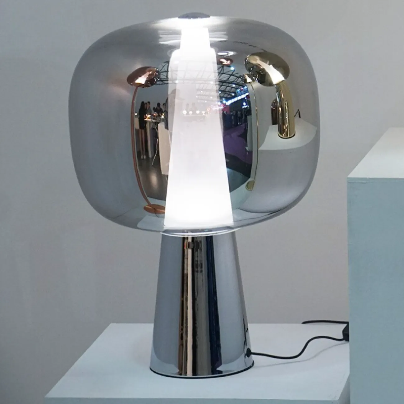 Настольная лампа FOLLETT TAB Chrome от ImperiumLoft Настольная лампа FOLLETT TAB Chrome от ImperiumLoft