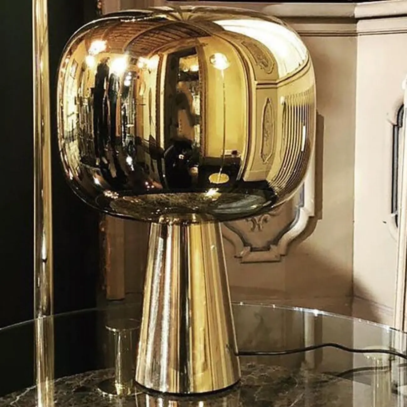 Настольная лампа FOLLETT TAB Chrome от ImperiumLoft Настольная лампа FOLLETT TAB Chrome от ImperiumLoft