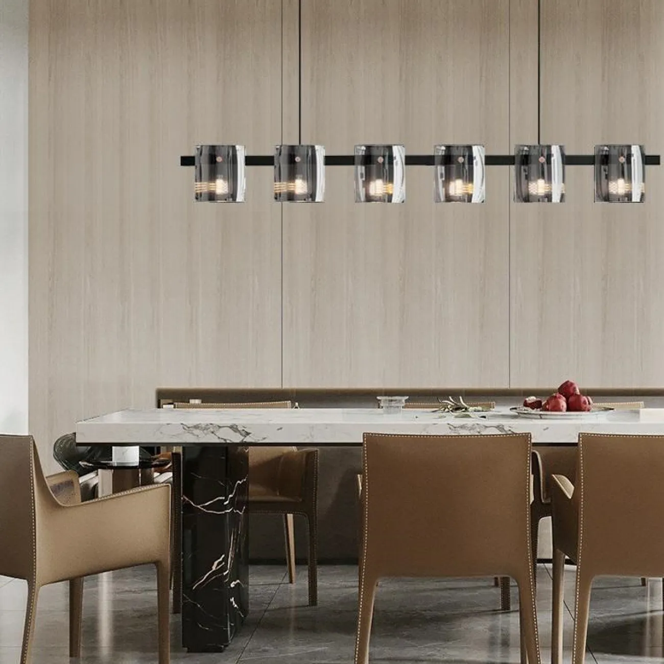 Подвесной светильник JANICE LONG Brass от ImperiumLoft