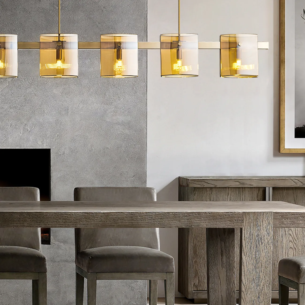 Подвесной светильник JANICE LONG Brass от ImperiumLoft