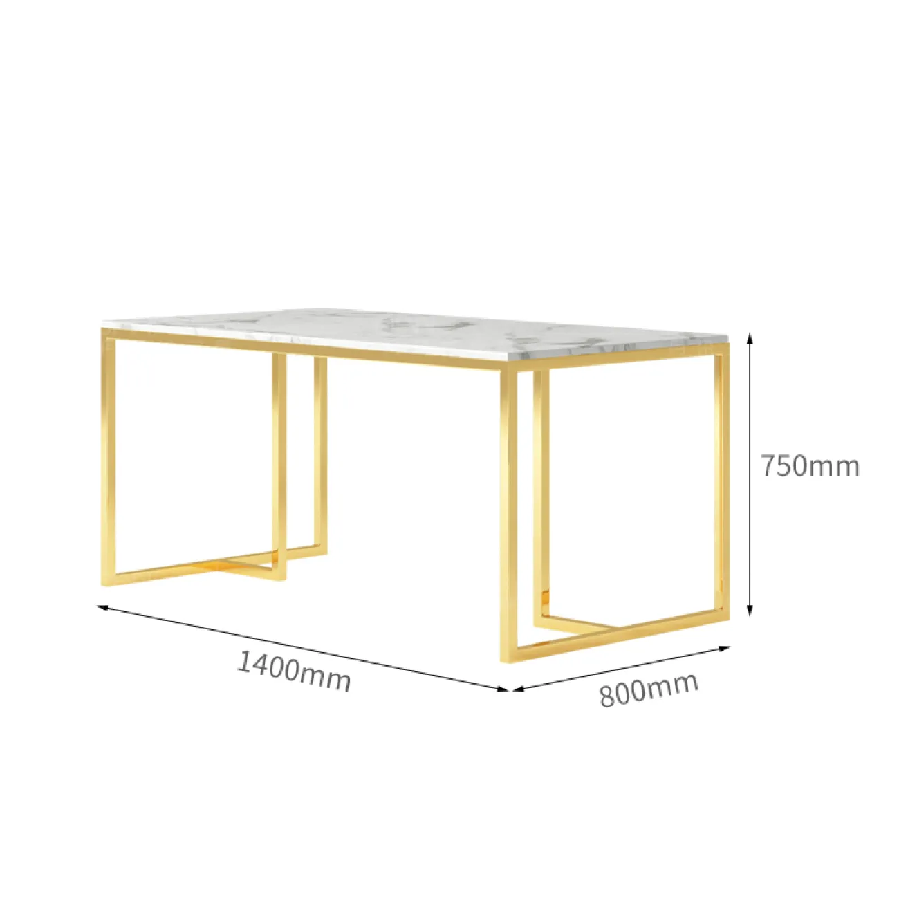 Дизайнерский обеденный стол LaLume-AZ00319