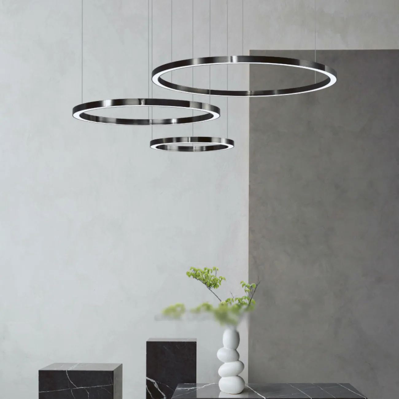 Подвесная люстра CRUISE BLACK D80+100 от ImperiumLoft