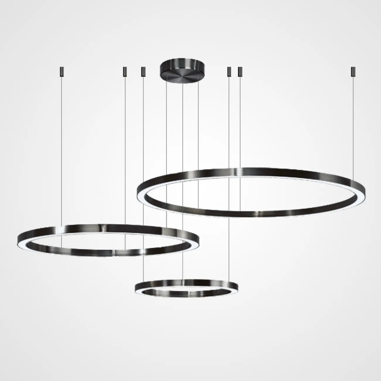 Подвесная люстра CRUISE BLACK D80+100 от ImperiumLoft