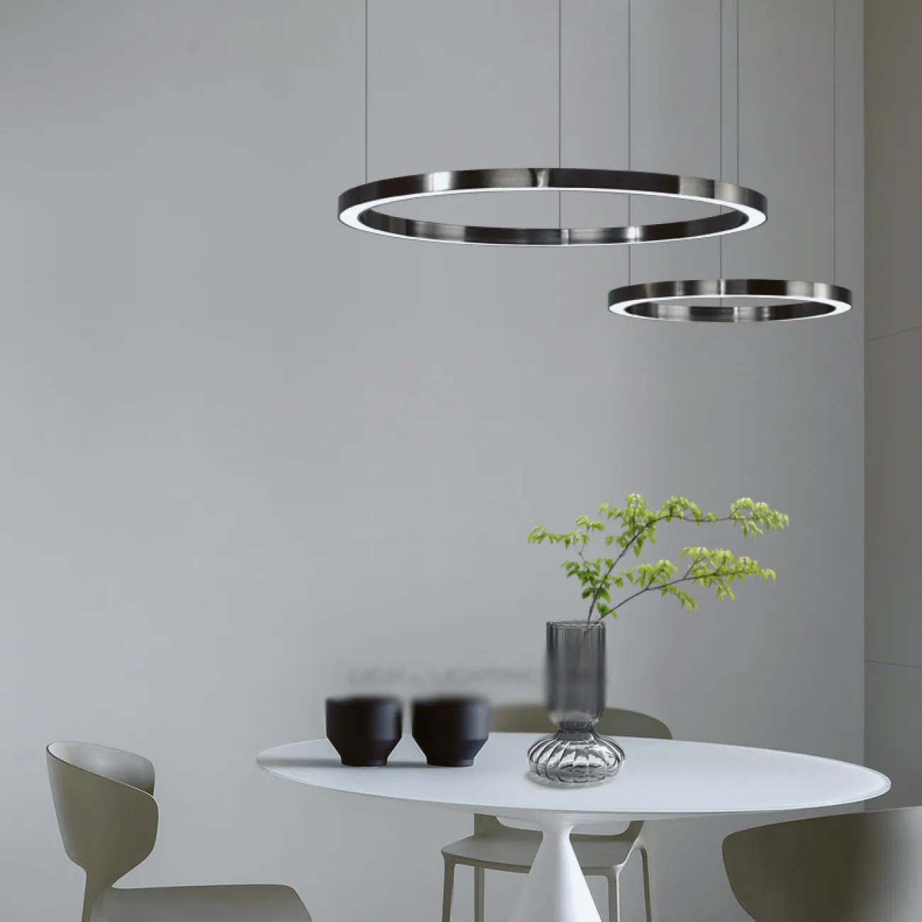 Подвесная люстра CRUISE BLACK D80+100 от ImperiumLoft