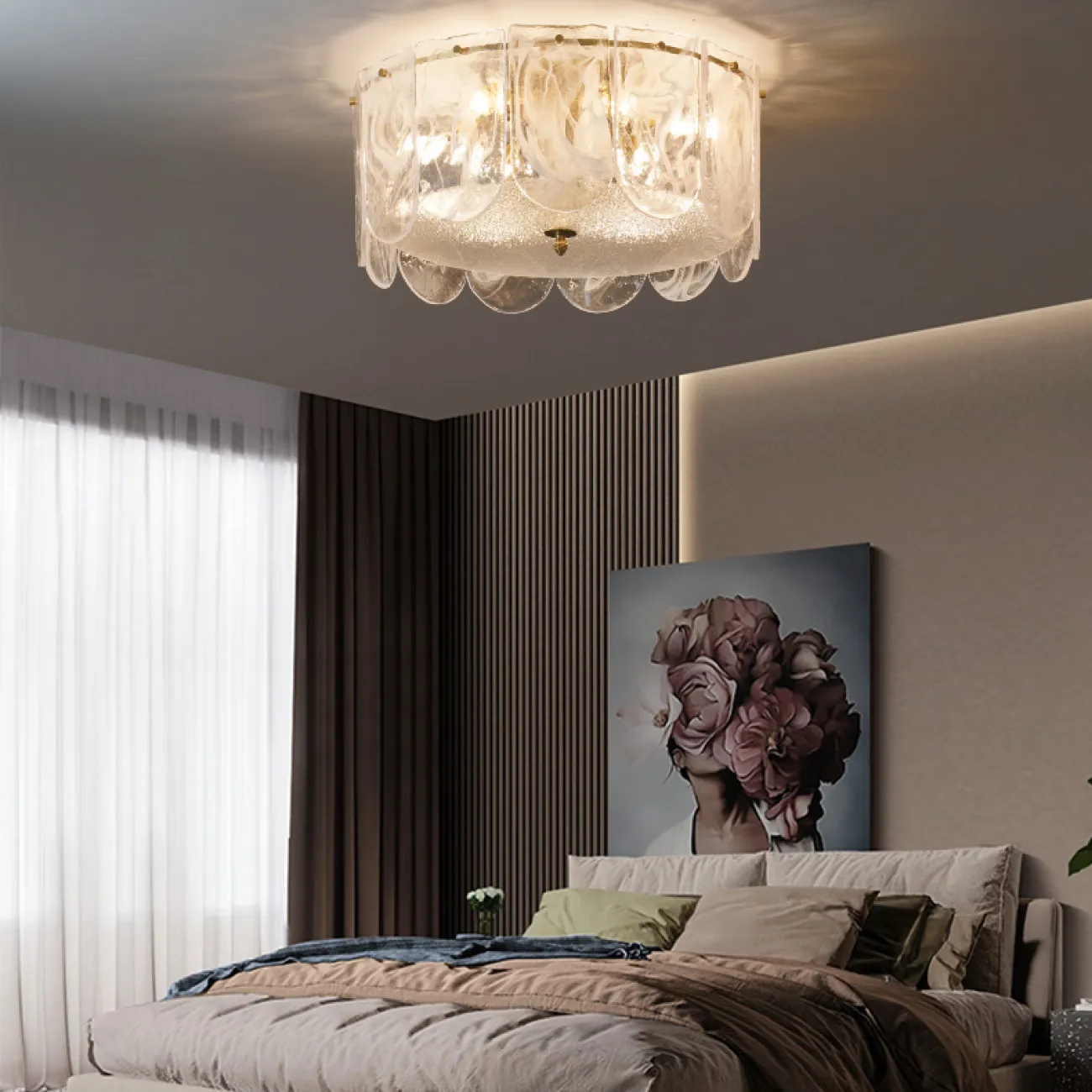 Потолочная люстра KATALINA CH D38.5 от ImperiumLoft