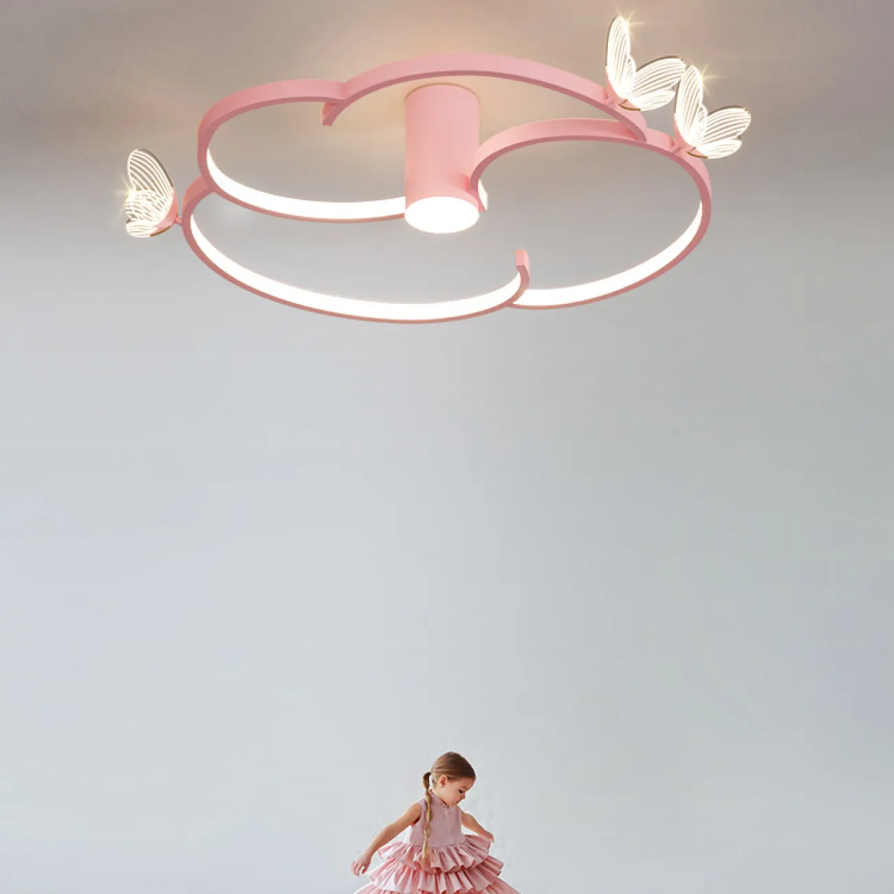 Потолочный светильник BABETTA PINK от ImperiumLoft