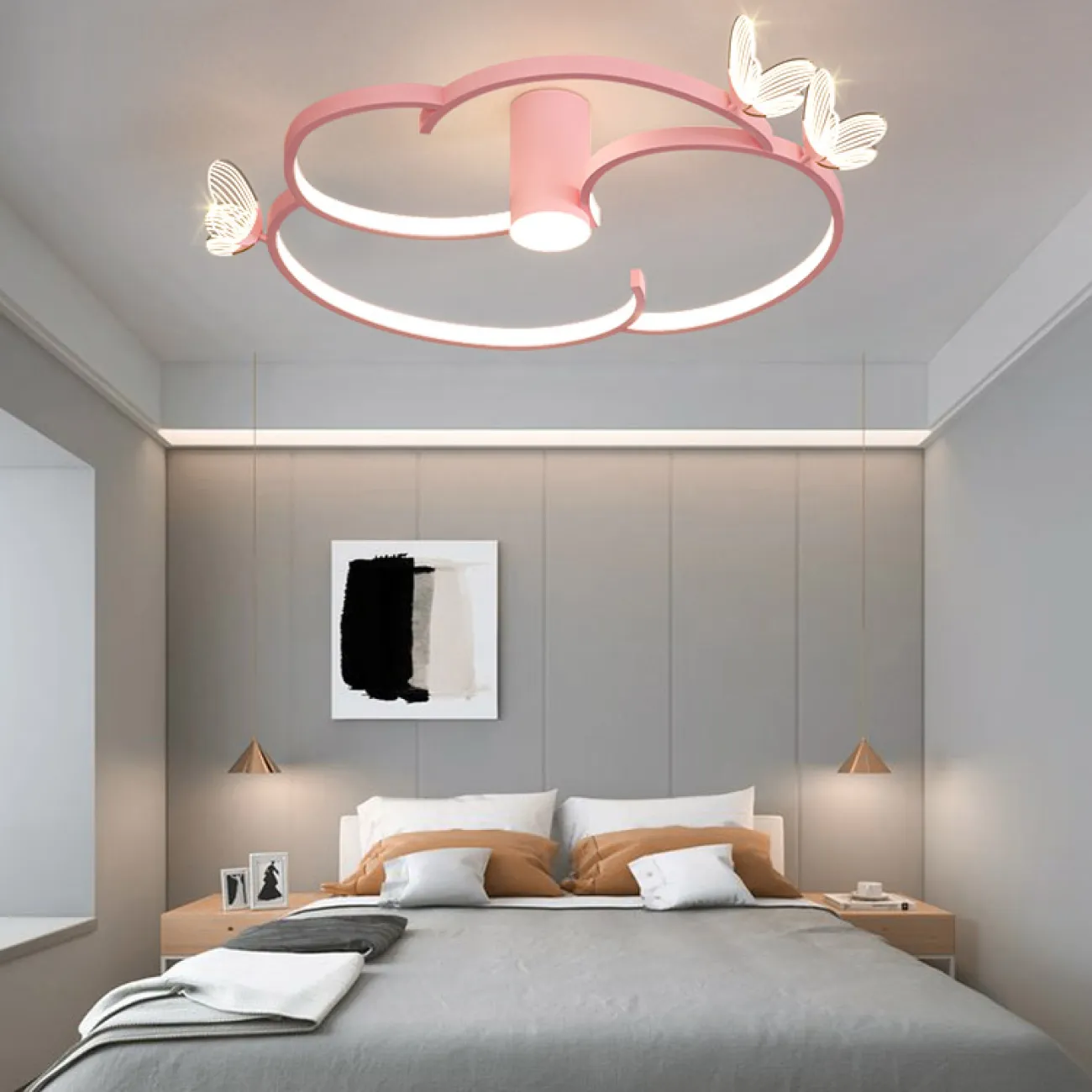 Потолочный светильник BABETTA PINK от ImperiumLoft