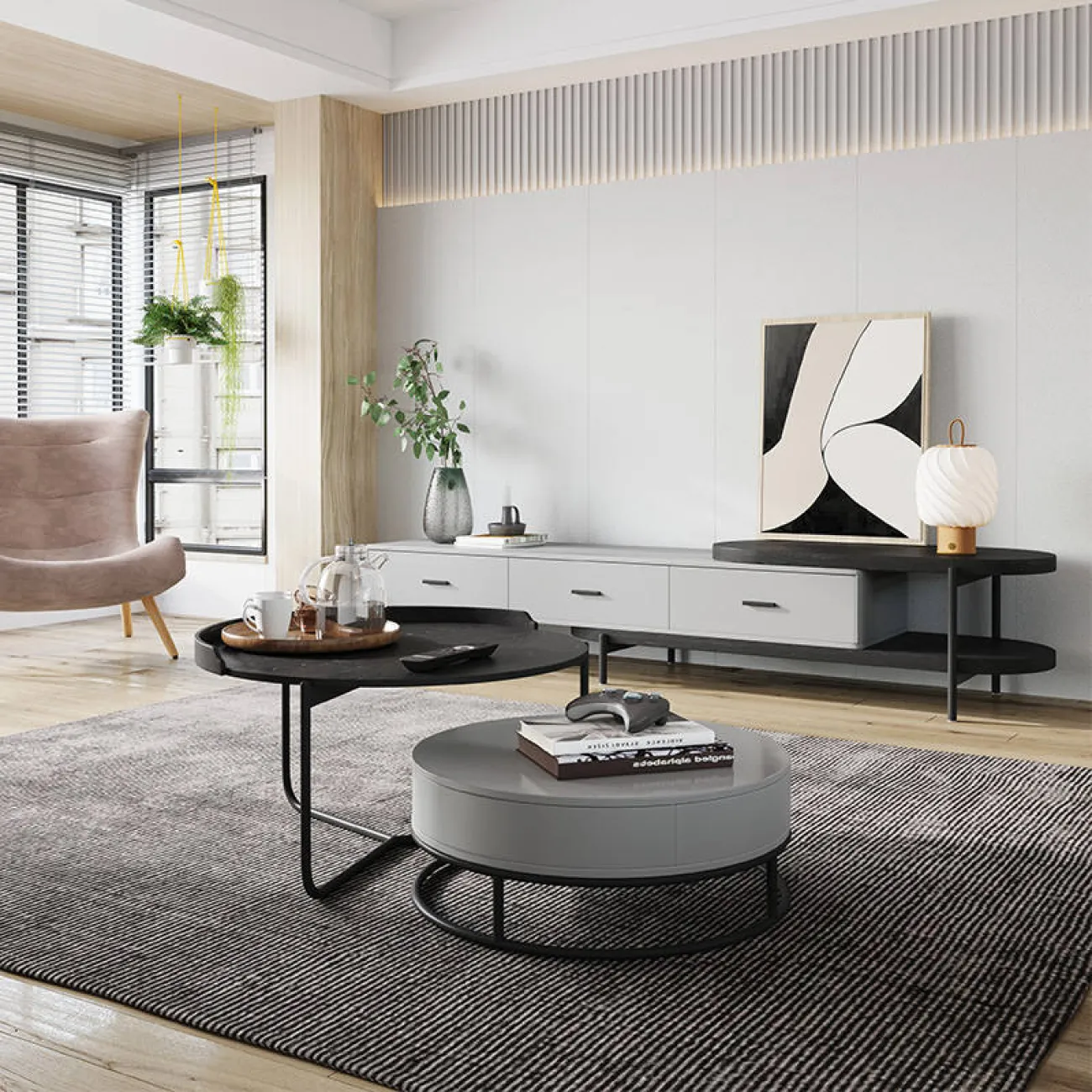 Дизайнерская тумба под TV - TV00172