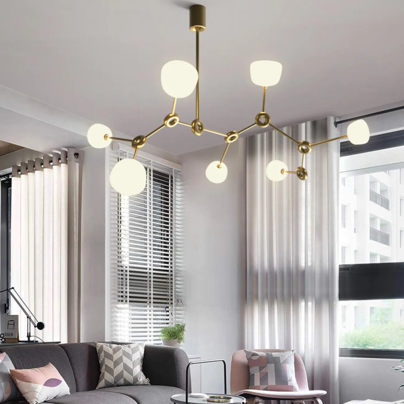 Дизайнерская люстра BUNS D160 от ImperiumLoft