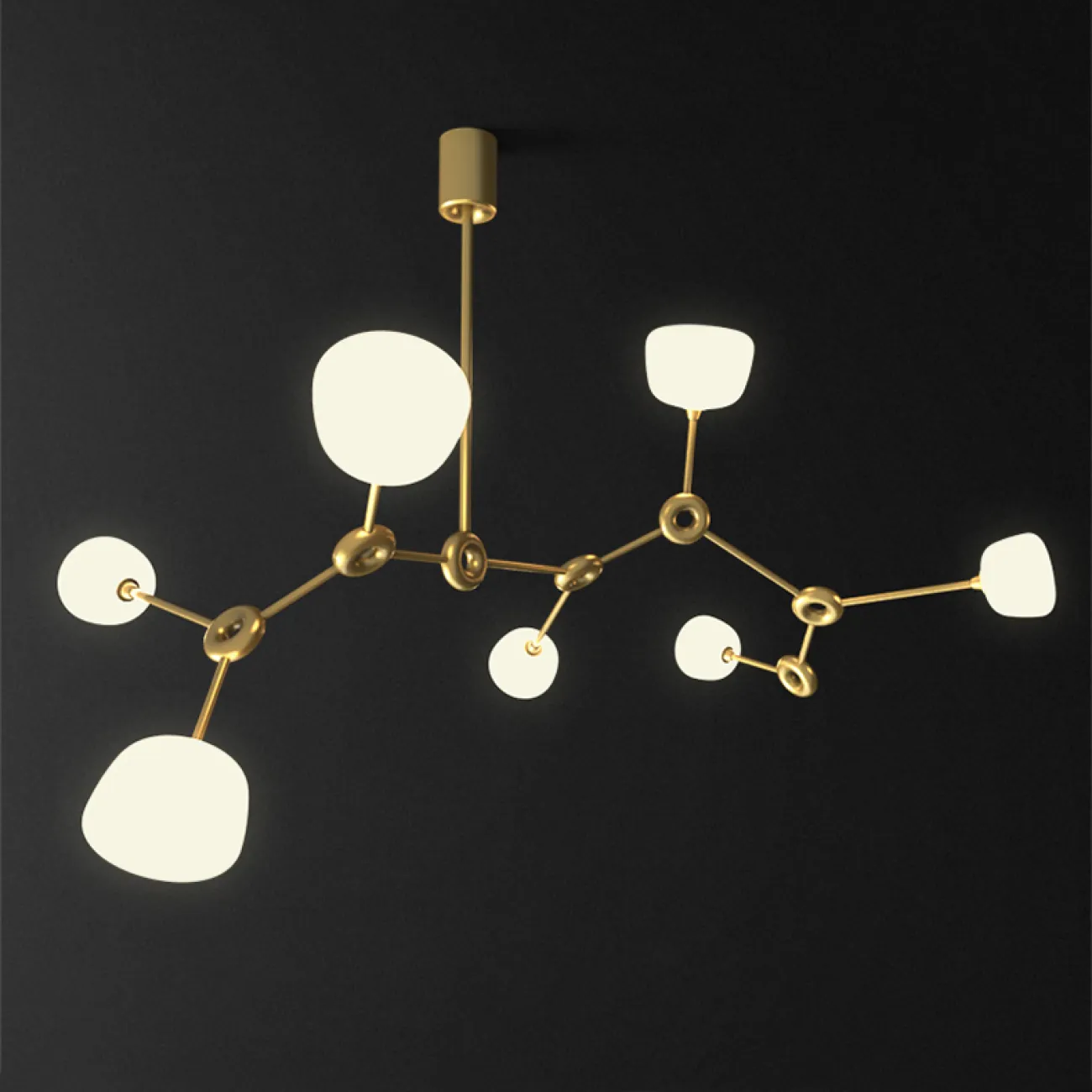 Дизайнерская люстра BUNS D160 от ImperiumLoft