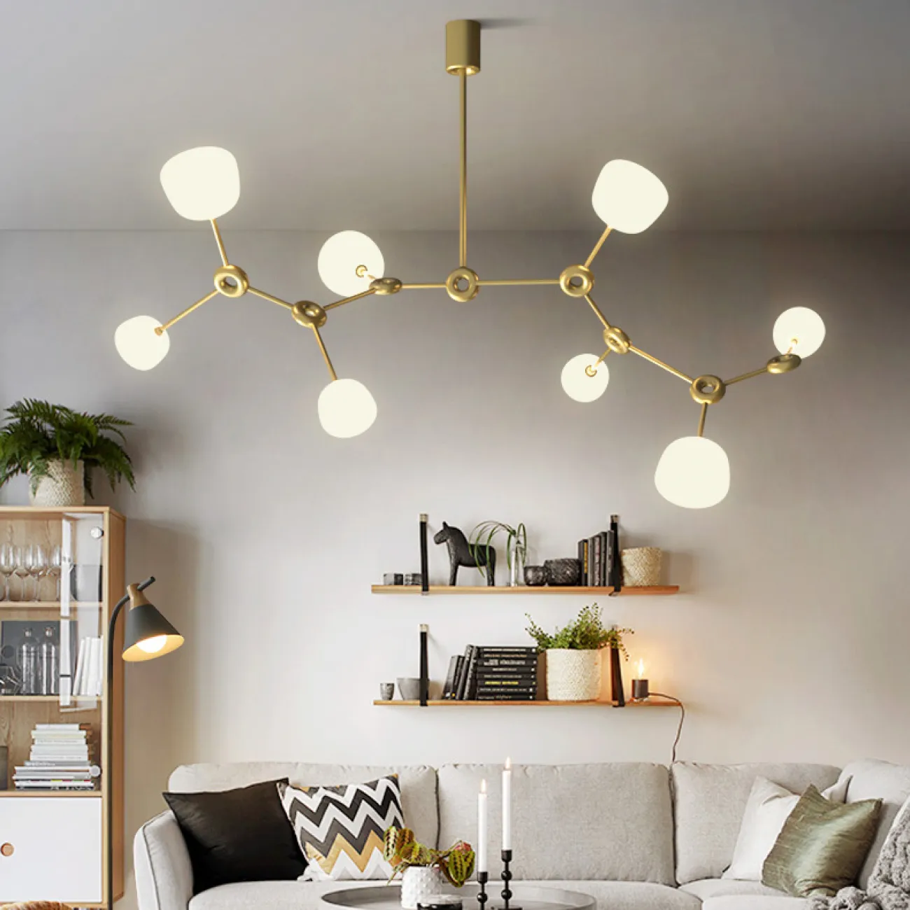 Дизайнерская люстра BUNS D70 от ImperiumLoft