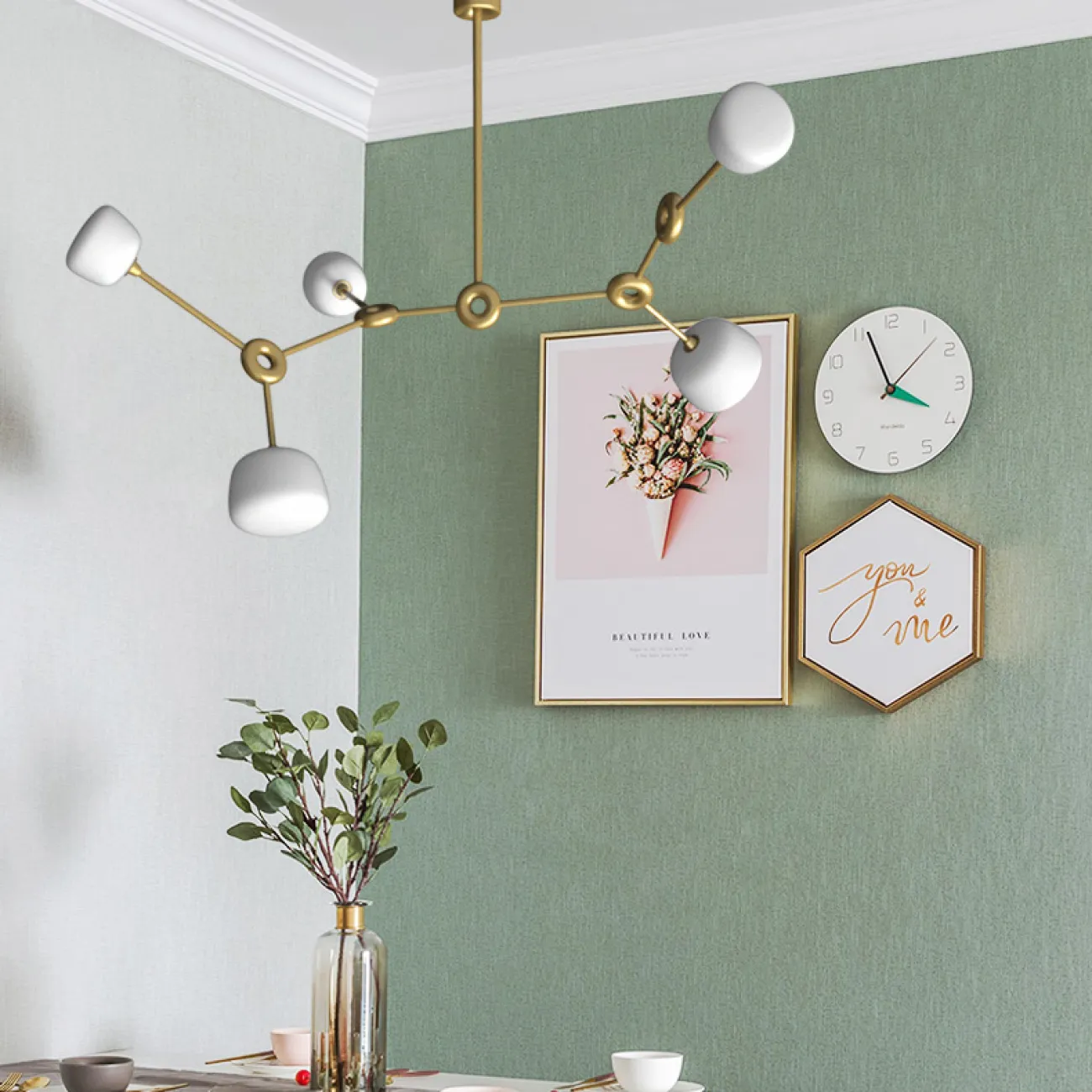 Дизайнерская люстра BUNS D160 от ImperiumLoft