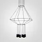 Vibia Wireflow Chandelier 0307 LED Suspension lam  от ImperiumLoft