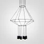 Vibia Wireflow Chandelier 0307 LED Suspension lam  от ImperiumLoft