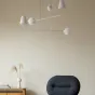 Подвесная люстра MONIKA Nickel от ImperiumLoft