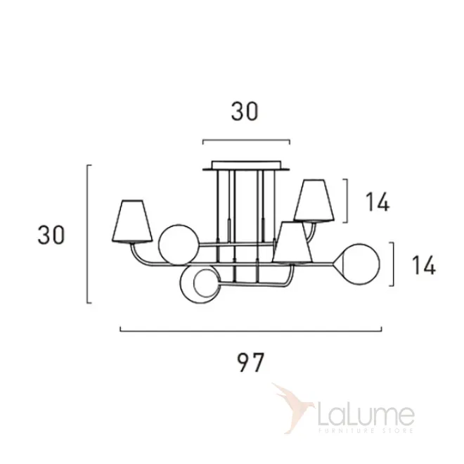 Подвесной светильник MIRAMAR от ImperiumLoft