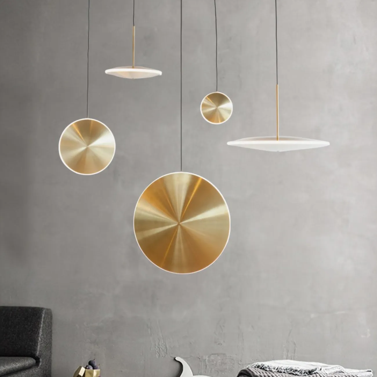 Подвесной светильник GONG от ImperiumLoft Подвесной светильник GONG от ImperiumLoft