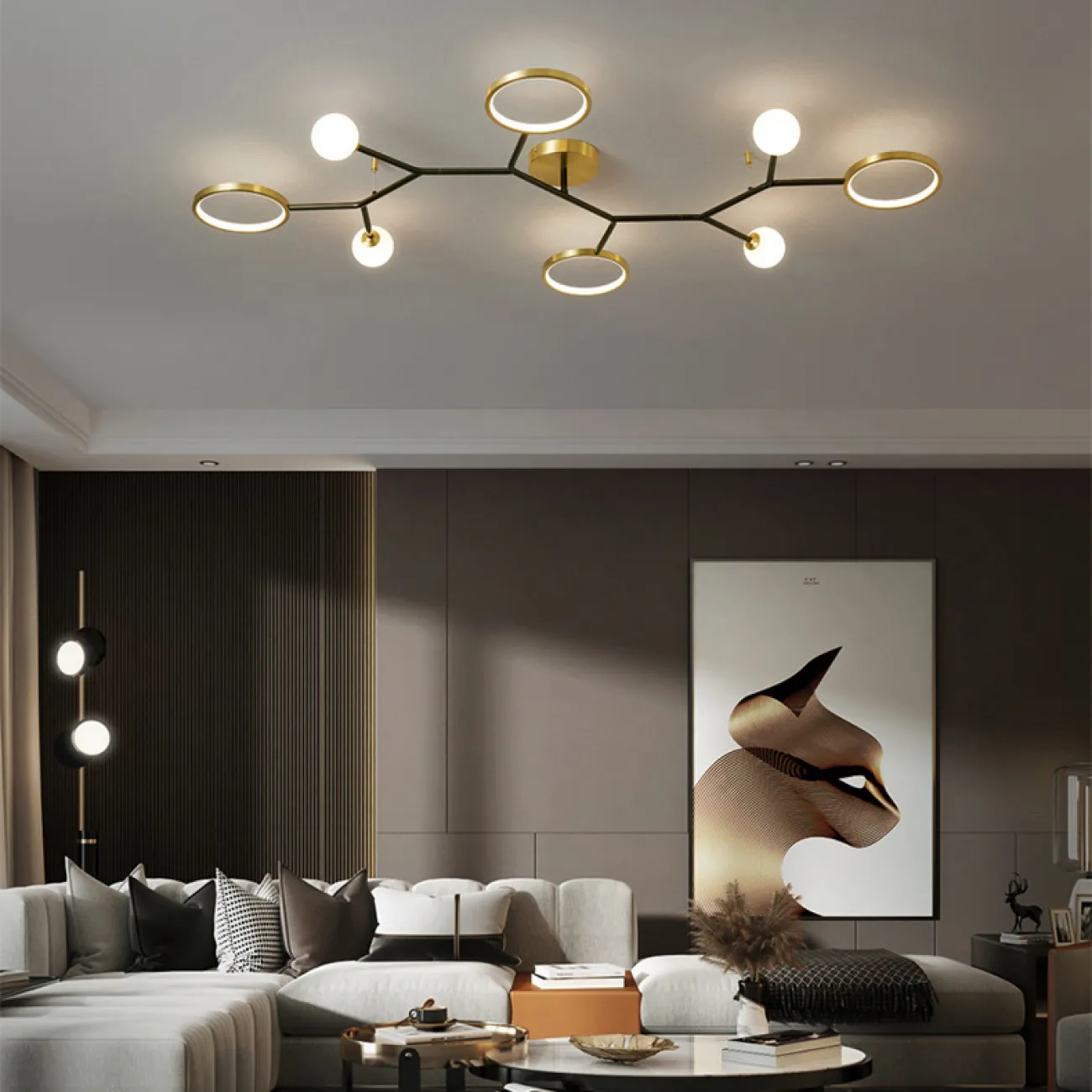 Потолочная люстра BETINA L93 от ImperiumLoft