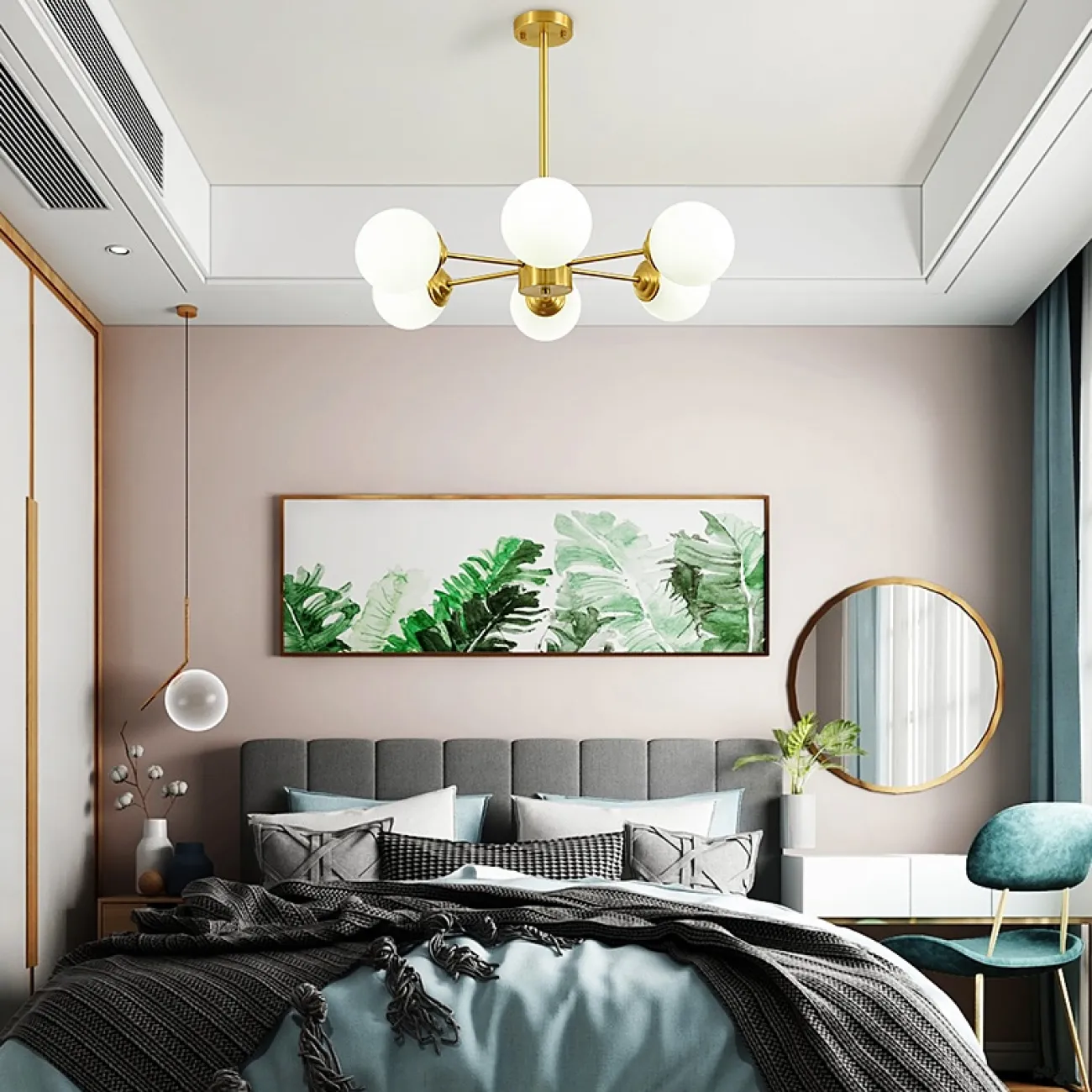 Люстра на штанге BALLS B от ImperiumLoft Люстра на штанге BALLS B от ImperiumLoft