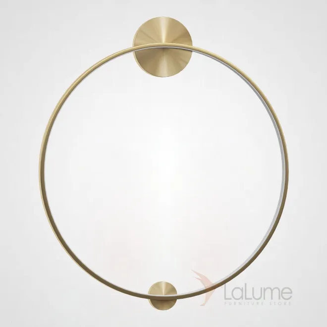 Серия настенных светильников в виде металлических колец разного диаметра с внутренней LED-подсветкой LAND A D50