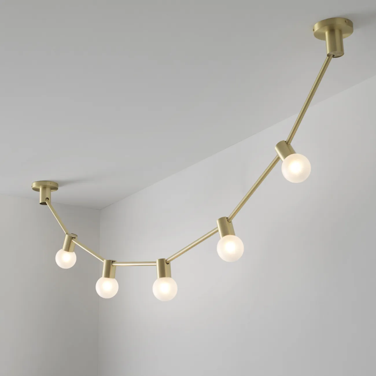 Подвесной рядный светильник RIVIERE от ImperiumLoft