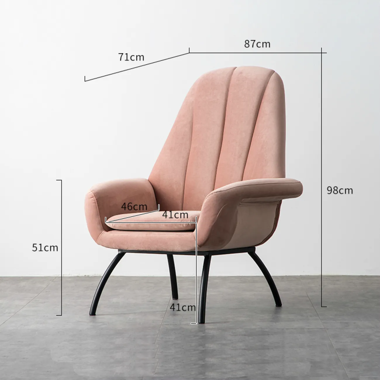 Дизайнерское кресло LaLume-KK00148