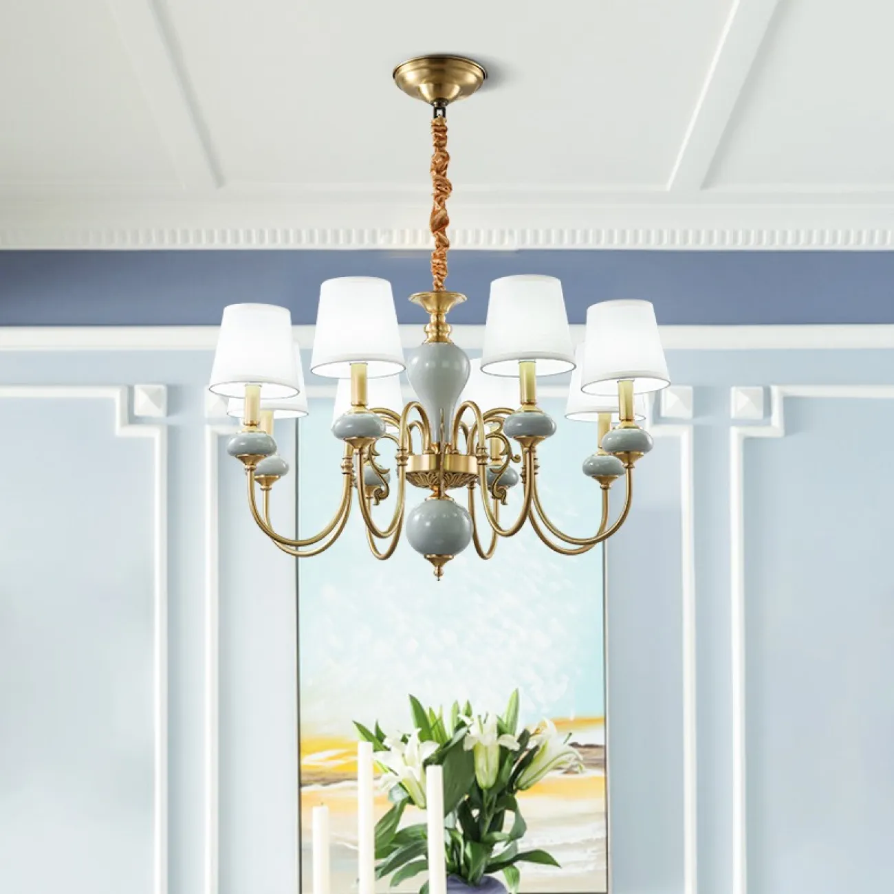 Подвесная люстра ZOE 6 от ImperiumLoft