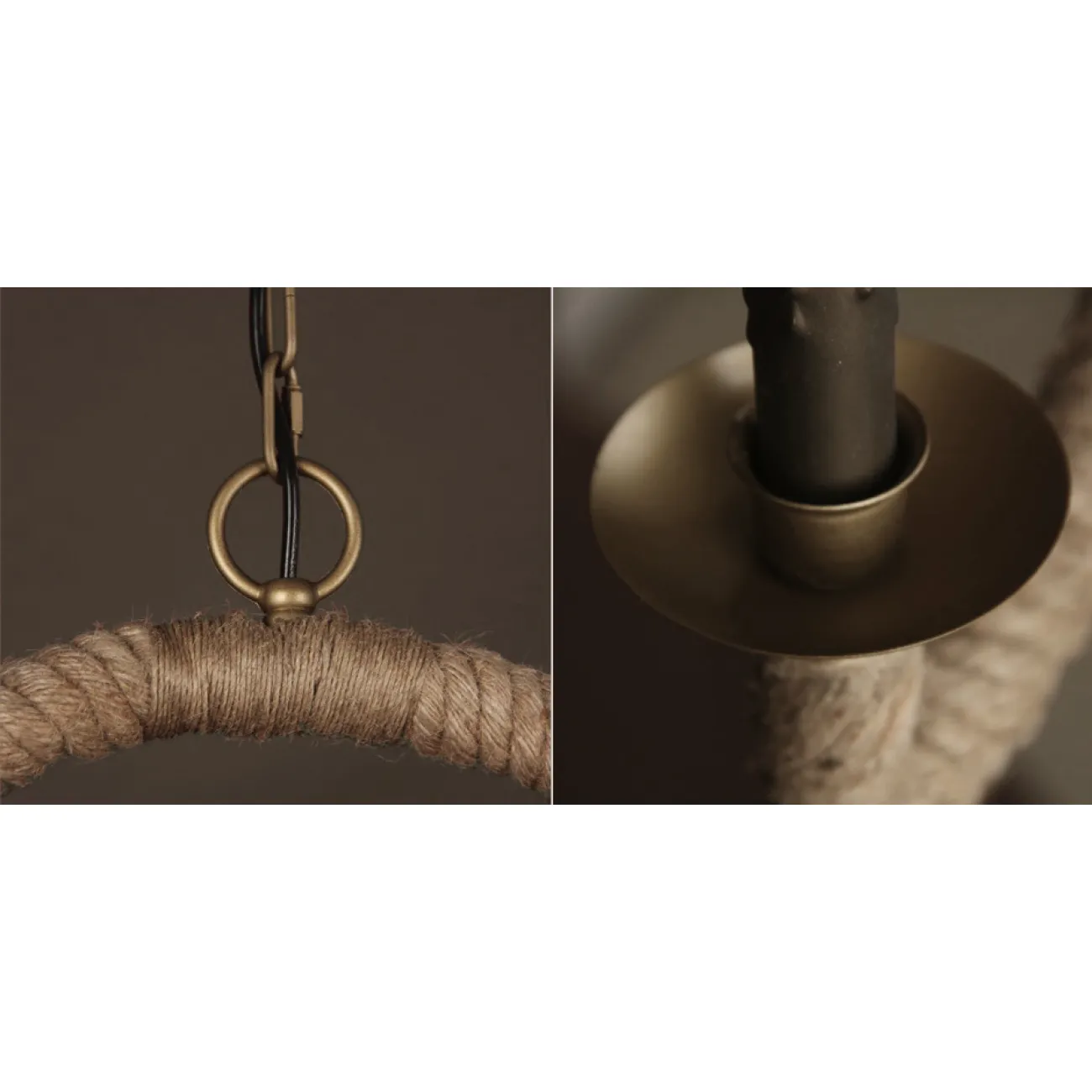 Люстра Oval Loft Rope Light от LaLume