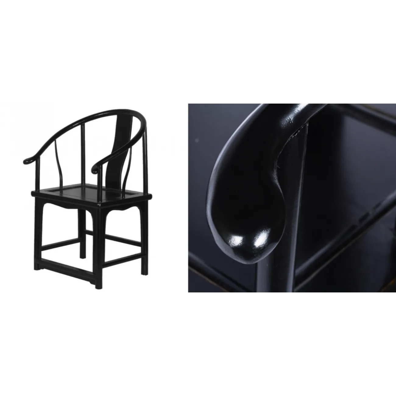 Кресло Chinese Armchair Black от LaLume