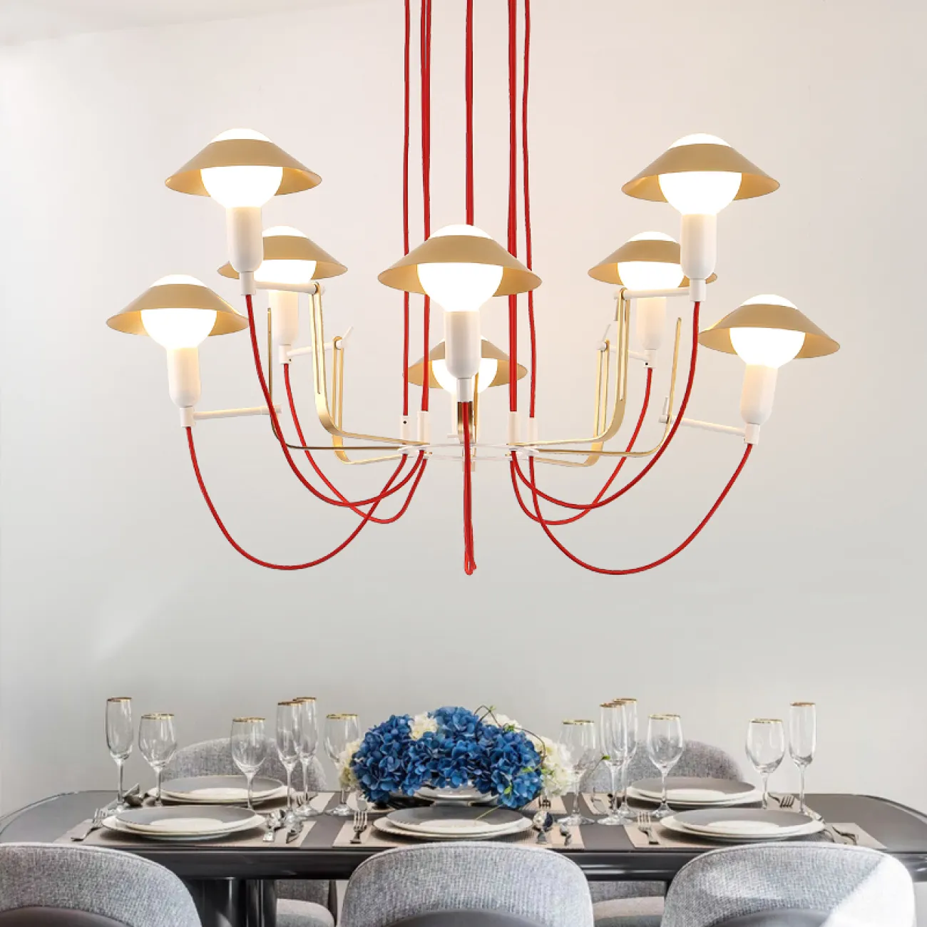 Люстра на штанге LIPPA A от ImperiumLoft Люстра на штанге LIPPA A от ImperiumLoft