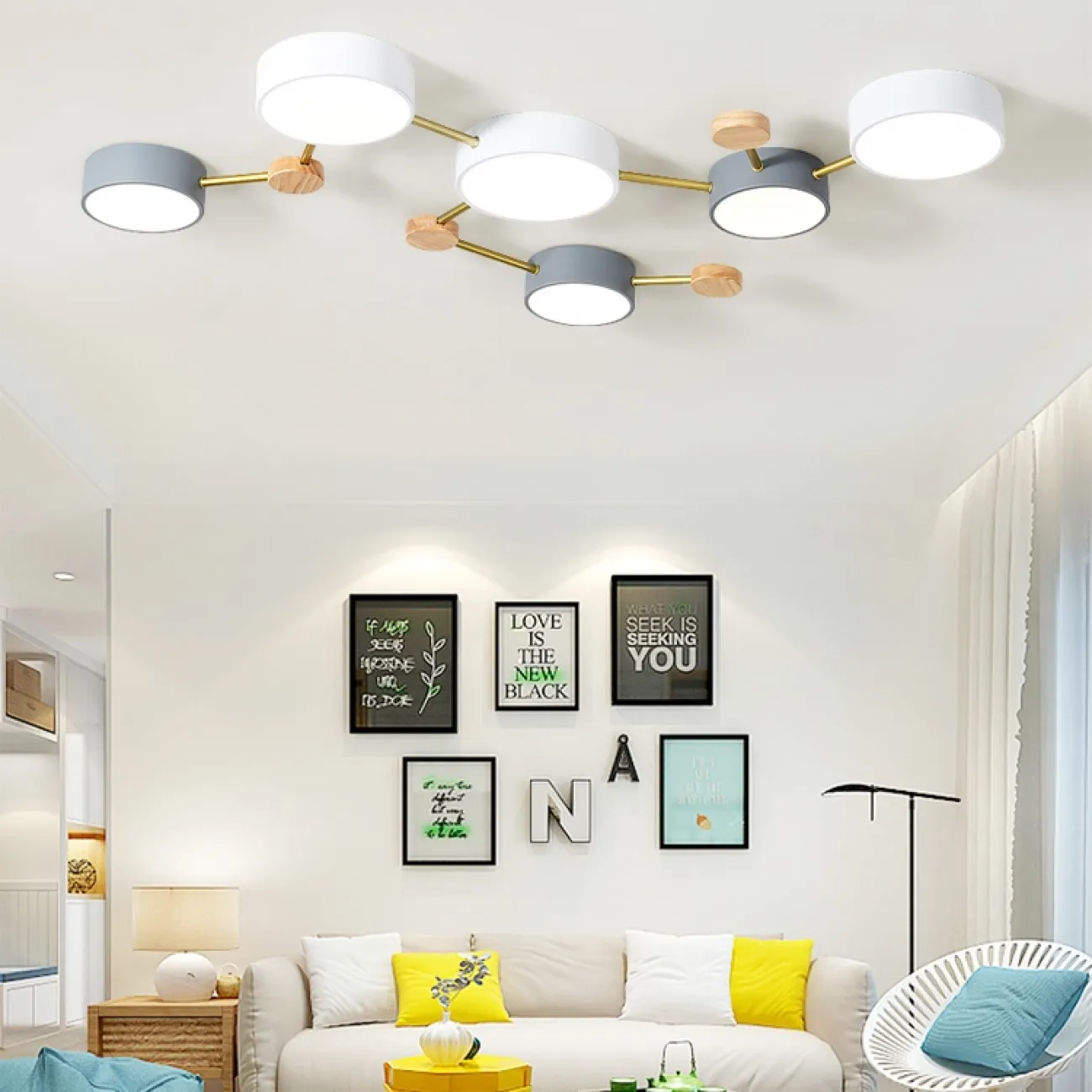 Потолочный светильник SOLEN L3 от ImperiumLoft