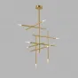 Подвесная люстра TRAVERSE H105 Gold от ImperiumLoft