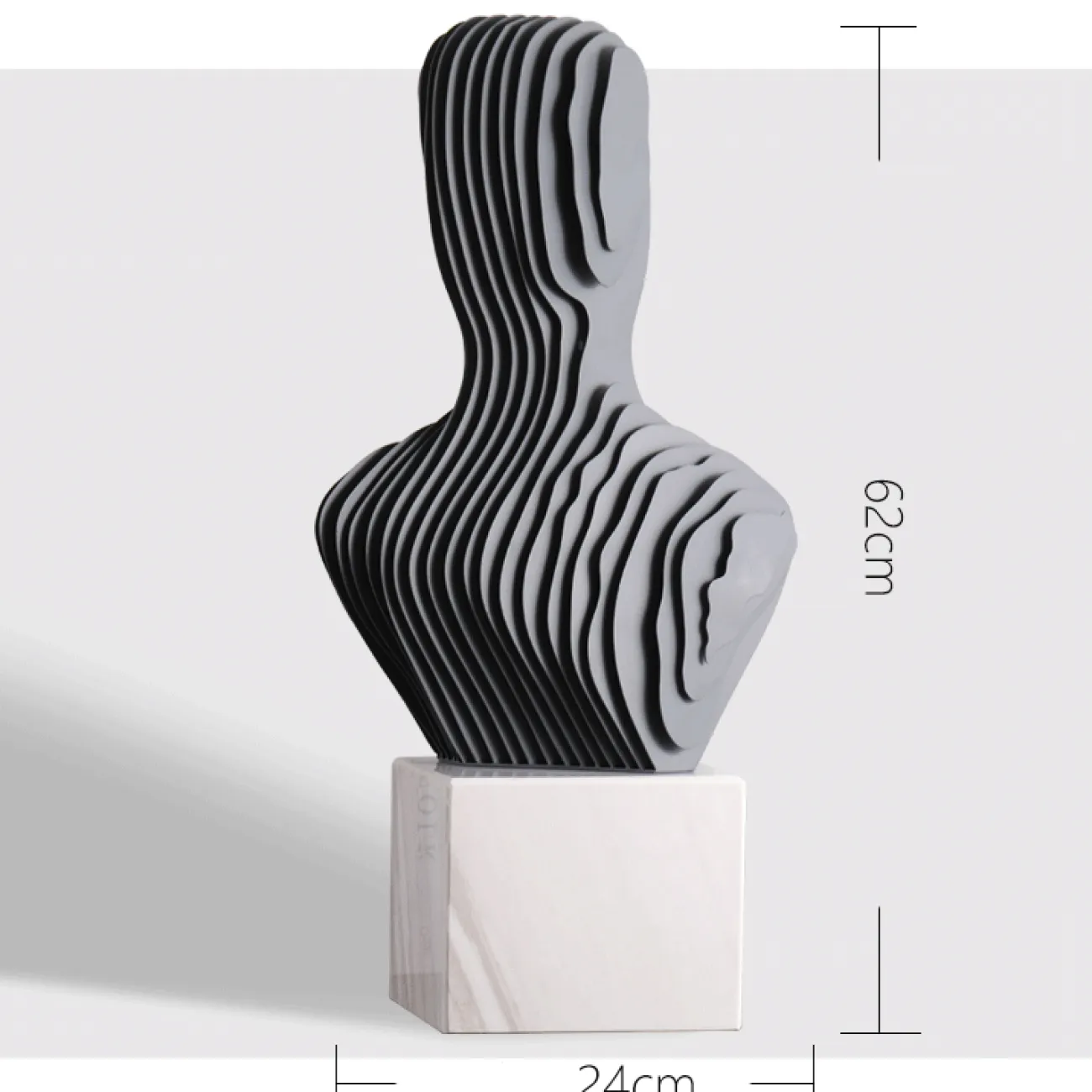 Дизайнерская скульптура  абстрактная фигура LaLume-SKT00106 